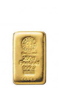 Lingotto oro 250g Lingotto oro 250g