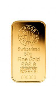 Lingotto oro 50g Lingotto oro 50g
