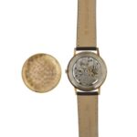 Orologio Zenith oro rosa modello Stellina, foto apertura: cassa di chiusura e meccanismo interno