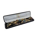 collana sautoir oro giallo brand Gobbi nella sua scatola originale