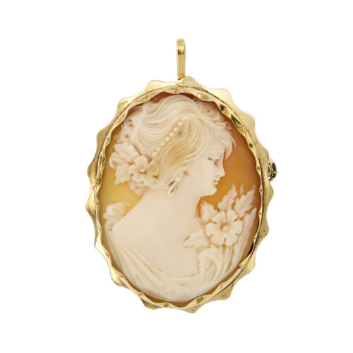 Brooch with cameo