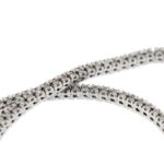 bracciale tennis oro bianco con diamanti