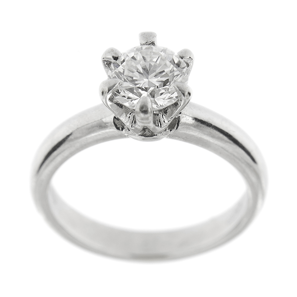 Solitaire ring with 1.15 ct diamond