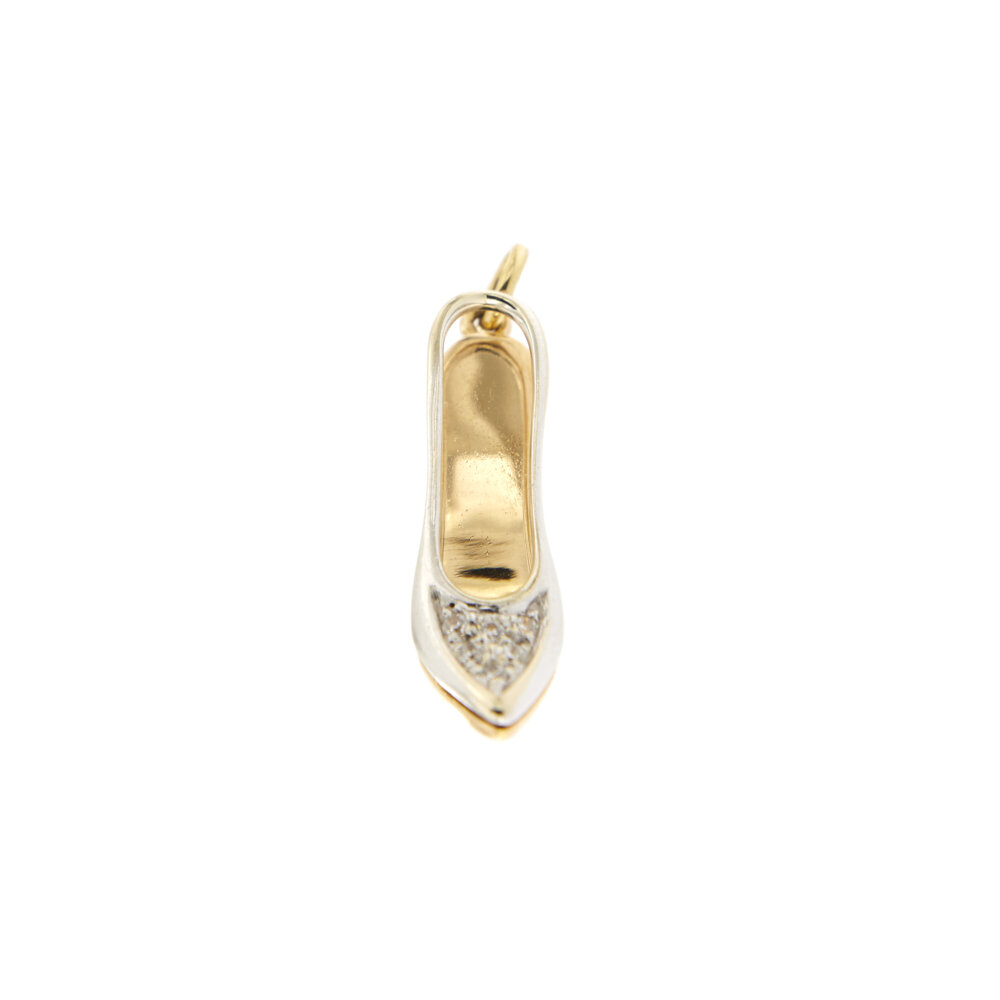 27109-ciondolo-oro-diamanti-scarpa-tacco-scarpetta 2