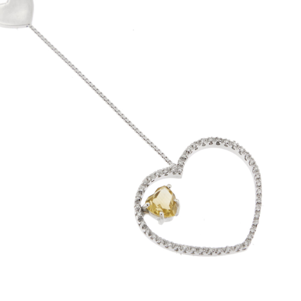28512-collana-oro-ciondolo-cuore-quarzo-citrino-diamanti 3