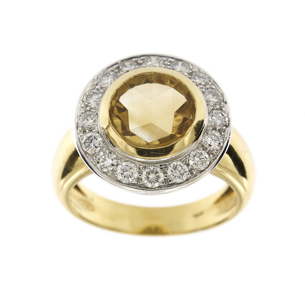 30269-anello-oro-quarzo citrino-diamanti 1b