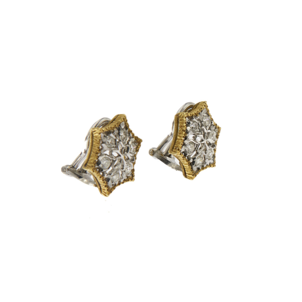 33809-orecchini-oro-clip-due-ori-diamanti-buccellati 3