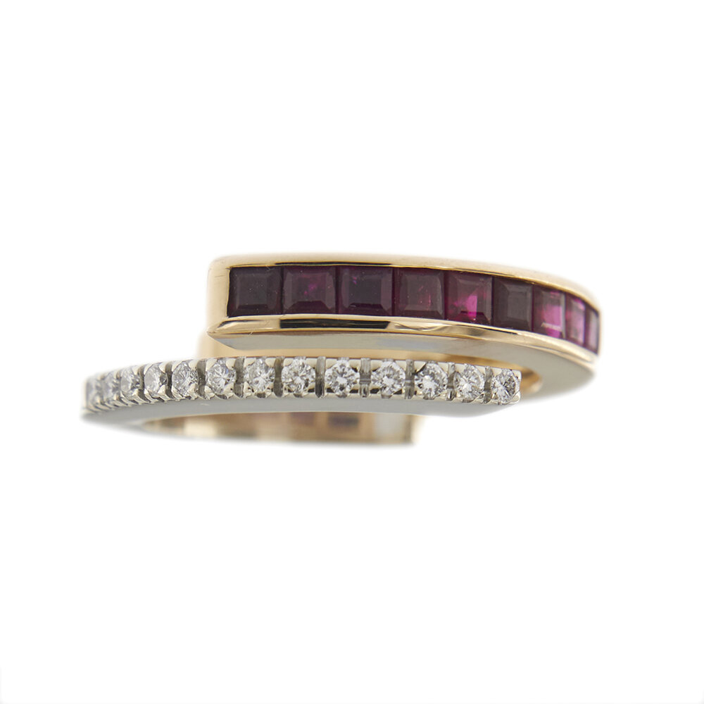 24158-anello-oro-due-ori-rubino-diamanti-alfieri & St. John 3