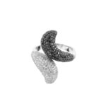 anello contrarie con diamanti 2