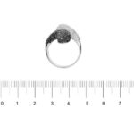 anello contrarie con diamanti foto paragone righello per misura gioiello in cm