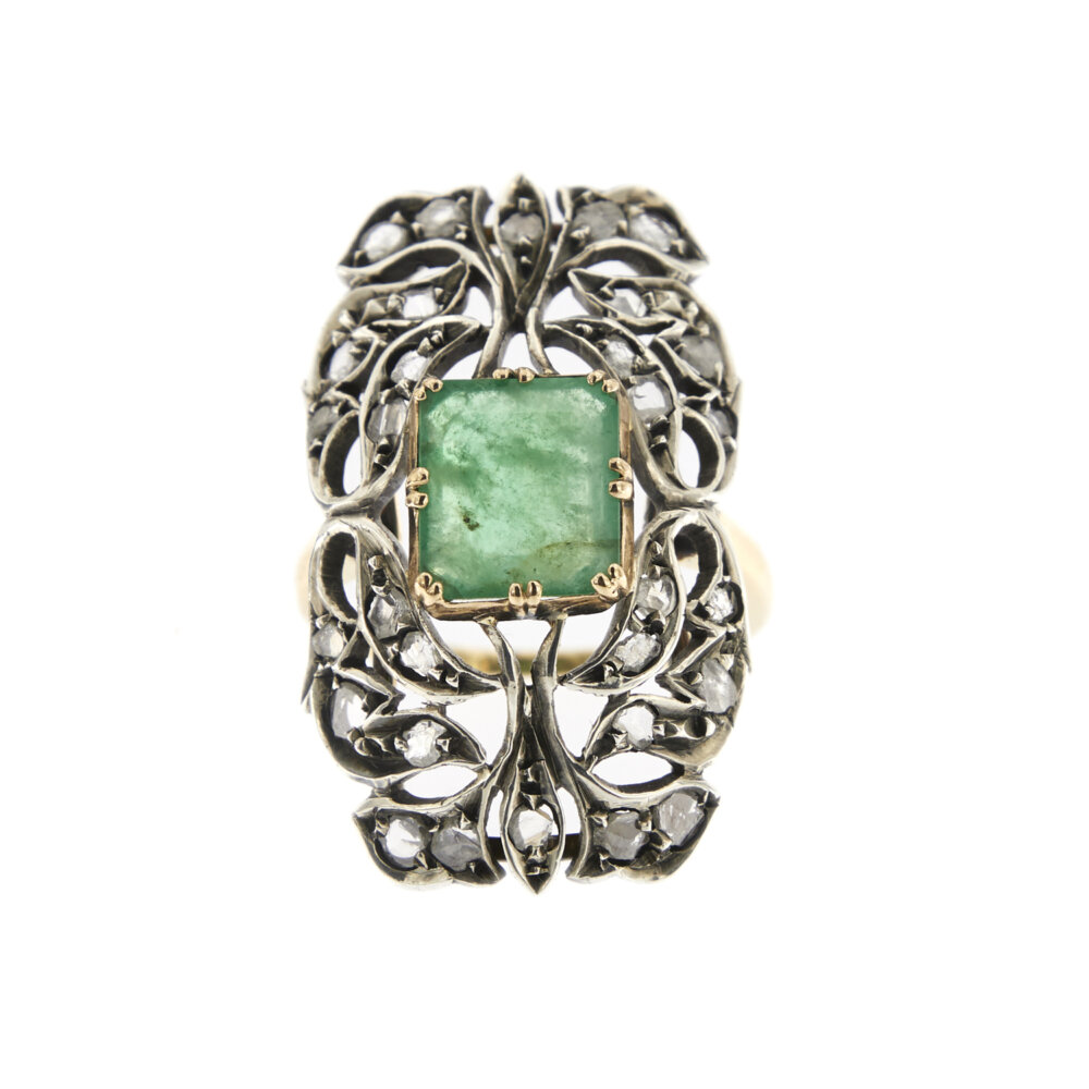 29562-anello-oro-smeraldo-diamanti-vintage 04