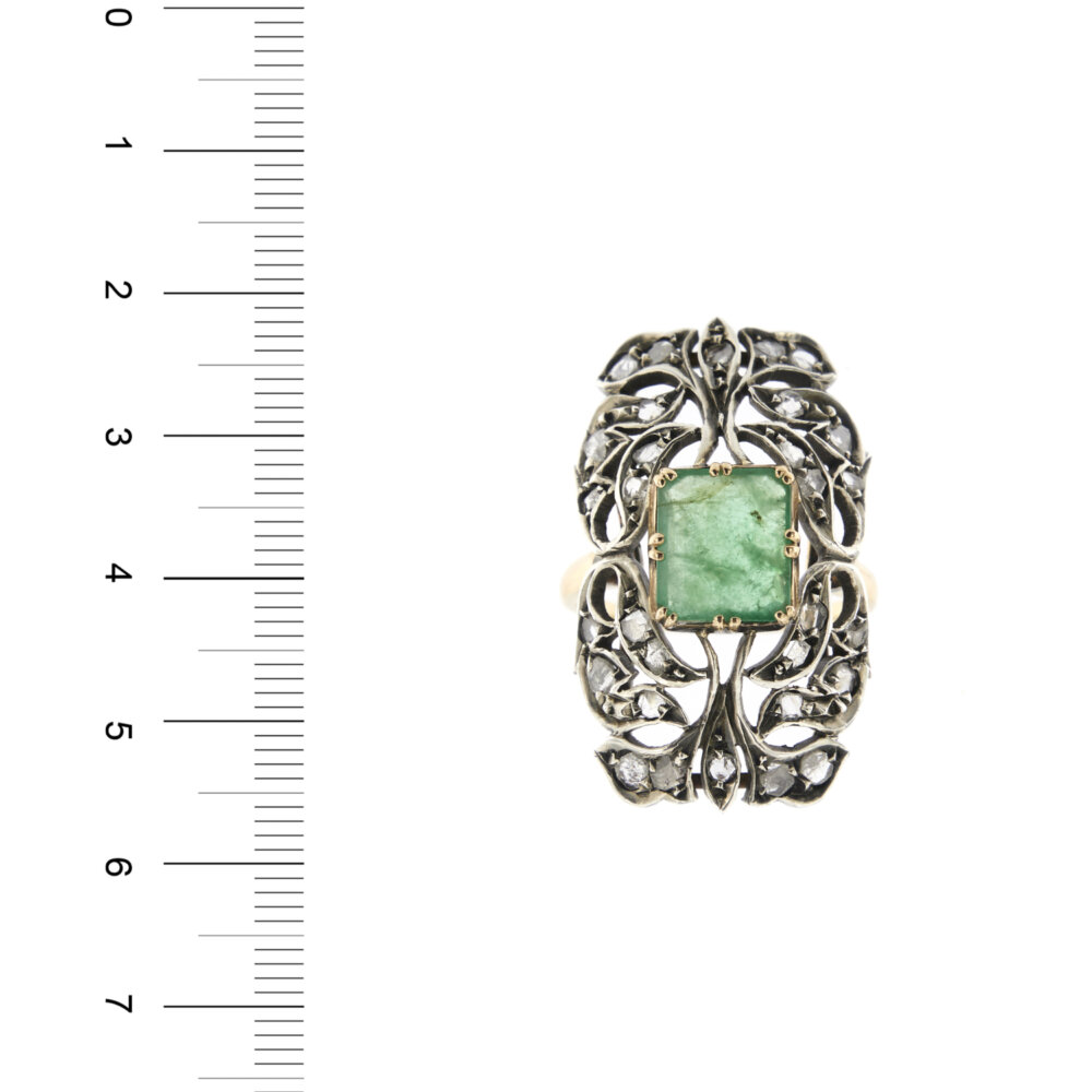 29562-anello-oro-smeraldo-diamanti-vintage 44