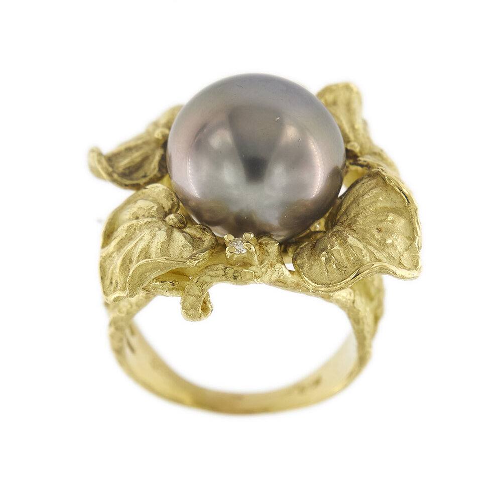 34228-anello-oro-fiore-perle tahiti-diamanti 1a