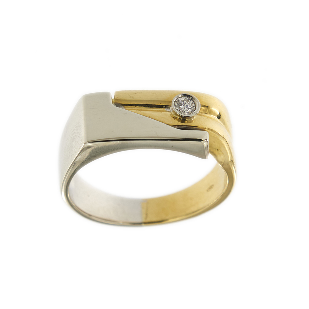29646-anello-oro-due ori-diamanti-uomo 3