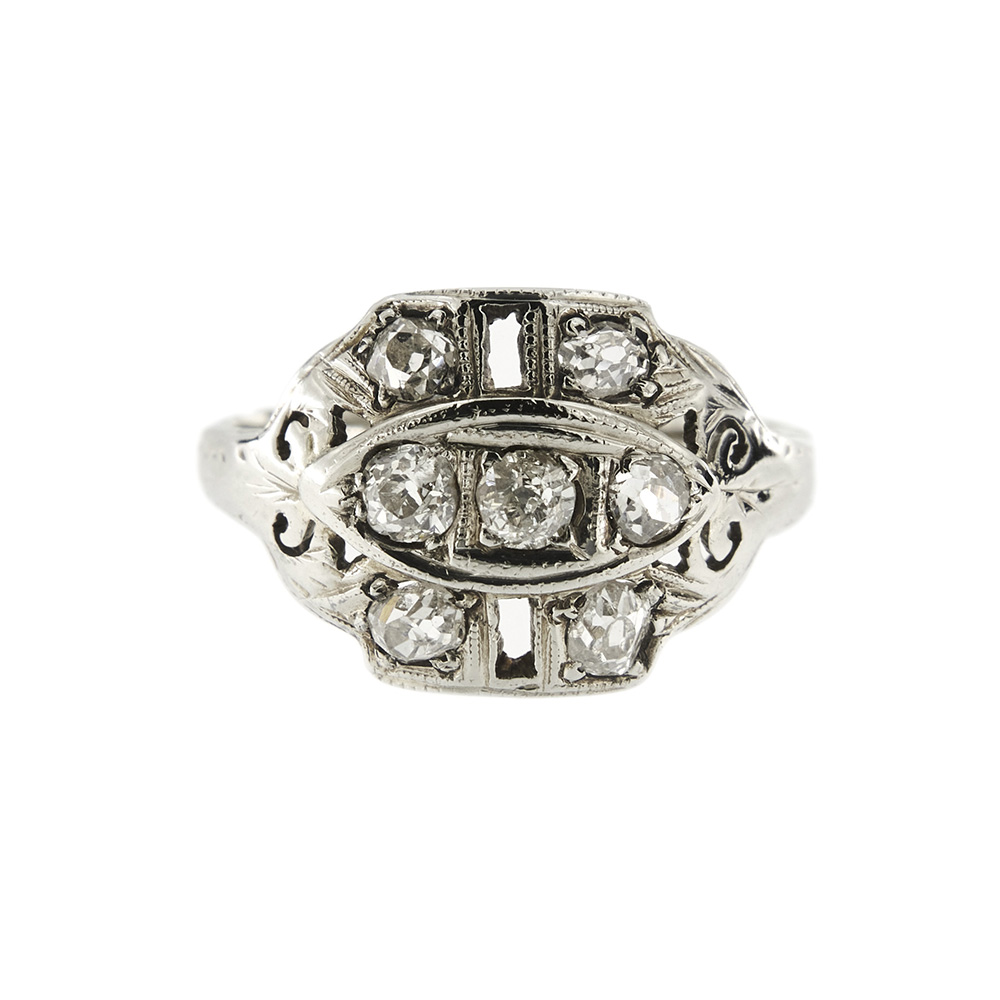 32201-anello-oro-diamanti-vintage-antico 2