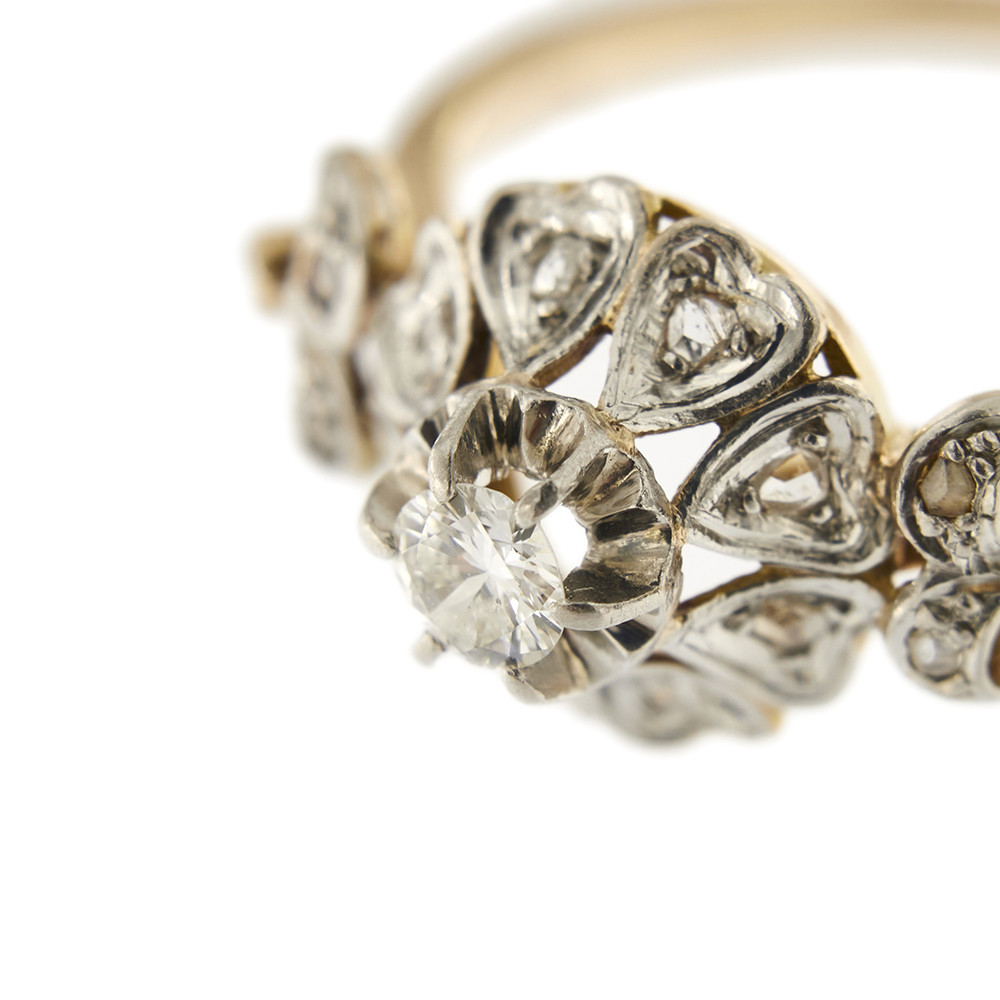 32274-anello-oro-due ori-diamanti-vintage 11