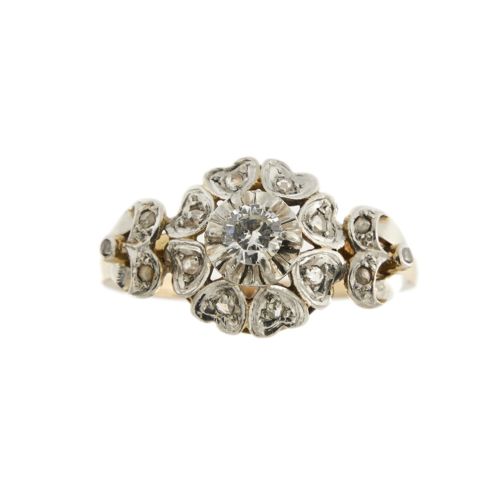 32274-anello-oro-due ori-diamanti-vintage 3
