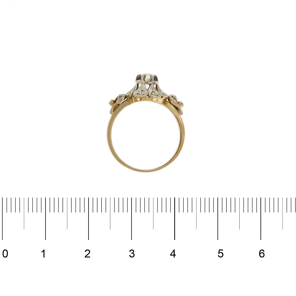 32274-anello-oro-due ori-diamanti-vintage 40