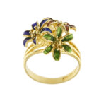 32423-anello-oro-smalto-fiori 5