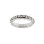 eternelle con diamanti in oro bianco