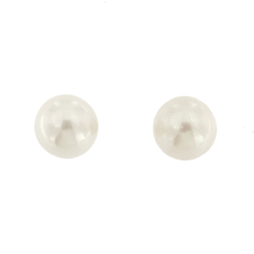 Pearls lobe earrings