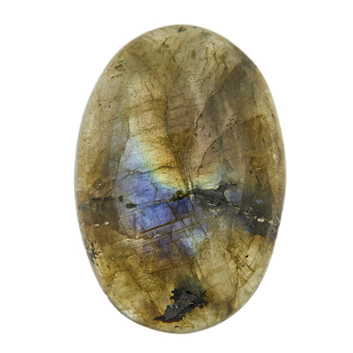 Foto rappresentativa termine glossario: Labradorite (pietra preziosa)