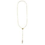 collana rosario in oro giallo