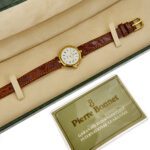 orologio Pierre Bonnet in oro giallo con scatola e garanzia 2