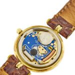 zoom meccanismo interno orologio in oro Pierre Bonnet