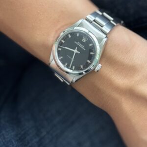 Foto gioiello indossata: orologio Rolex in acciaio