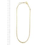 collana Baraka 2 ori foto paragone righello per misura gioiello in cm