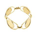 prospettiva di bracciale oro con sterline