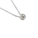 diamante di collana punto luce