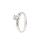anello solitario lato 2 con diamante