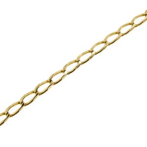 dettaglio maglia di bracciale in oro giallo