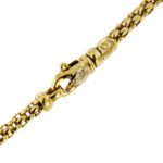 dettaglio gancio di collana oro Fope