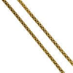dettaglio maglia collana oro giallo brand Fope