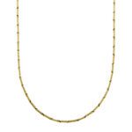 collana in oro giallo maglia a segmenti brand Chimento