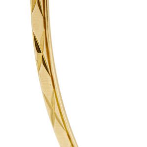 bracciale bangle oro giallo dettaglio