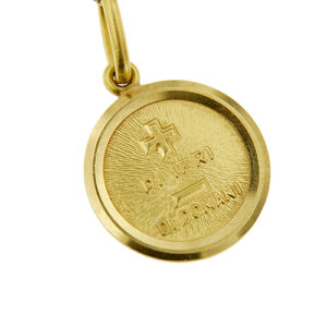 ciondolo Più di ieri Meno di domani Unoaerre in oro giallo