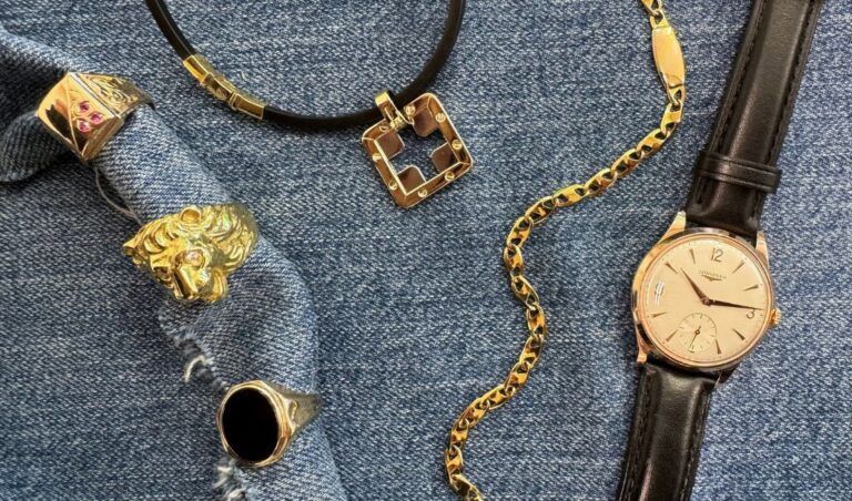 Foto banner home: gioielli in oro per lui, da uomo