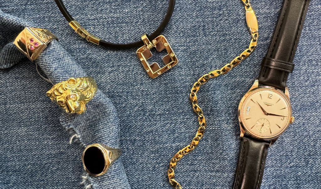 Foto banner home: gioielli da uomo in oro