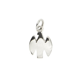 Ciondolo Dodo a forma di aquila, significato/messaggio: “IL CIELO MI APPARTIENE, PER VOLARE IN ALTO”, in oro bianco 18kt. Brand: Dodo.
