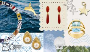 Foto articolo di blog: gioielli in oro ispirati alle bellezze marine